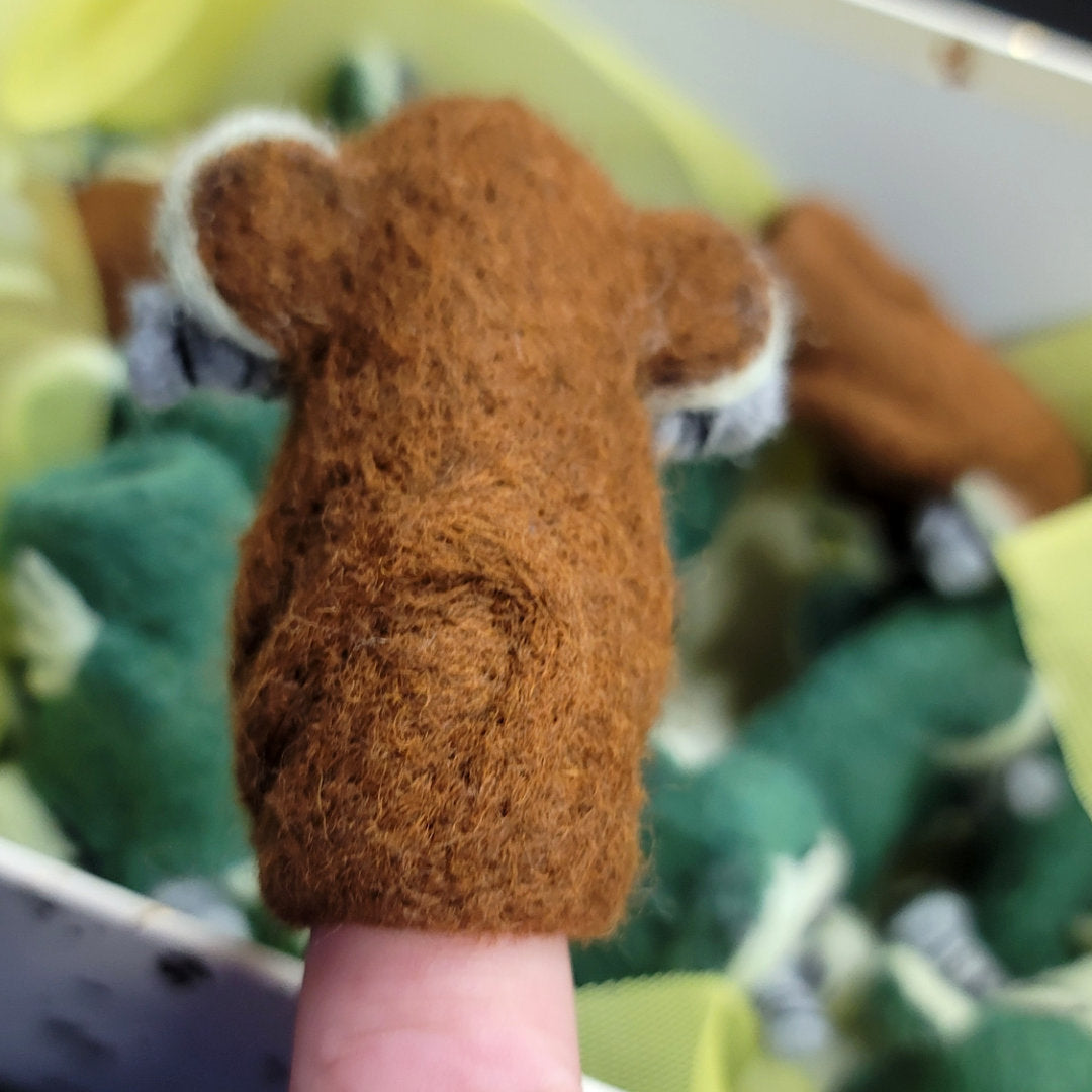 Cranky Finger Puppet