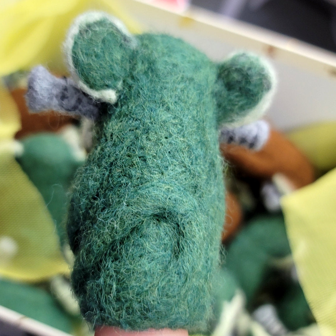 Cranky Finger Puppet