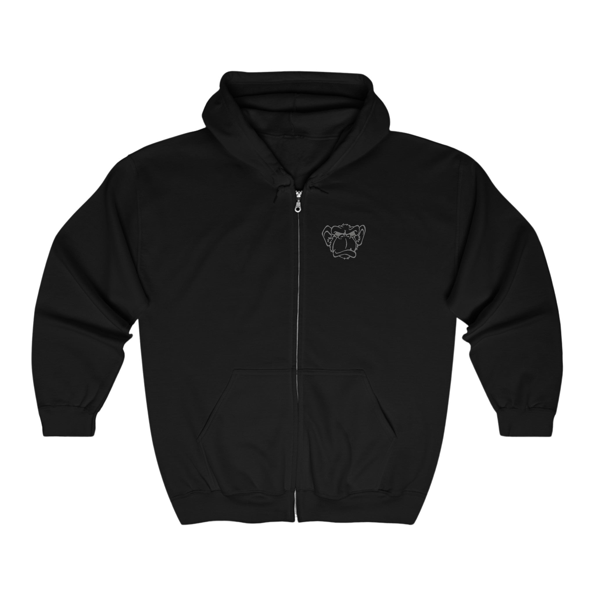 Zip up MFD Thrasher style hoodie