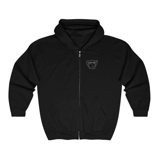 Zip up MFD Thrasher style hoodie